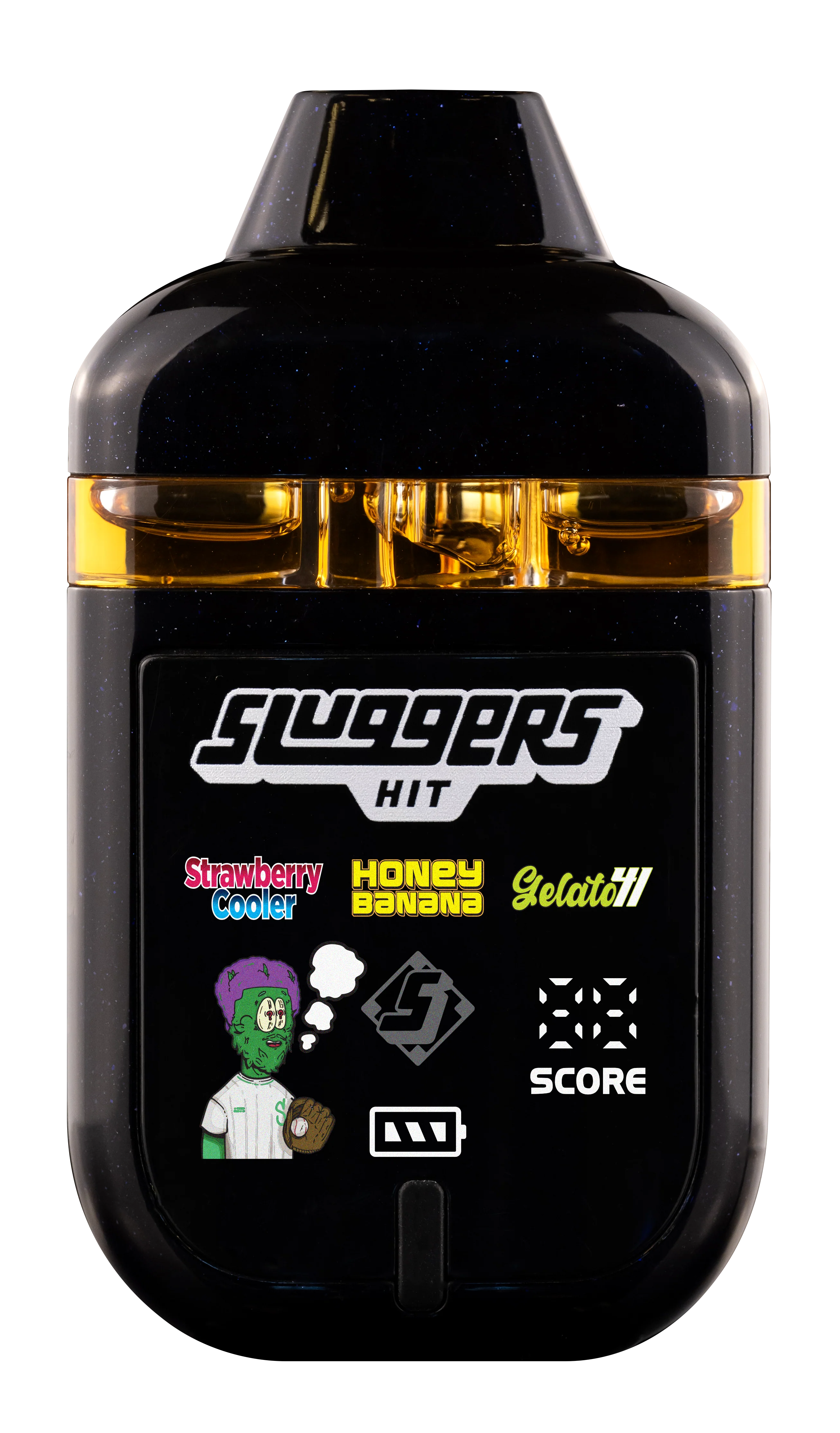 Strawberry Cooler x Honey Banana x Gelato 41 Super Switch Vape - Image 3